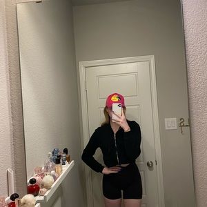 brandy melville cropped jacket!!